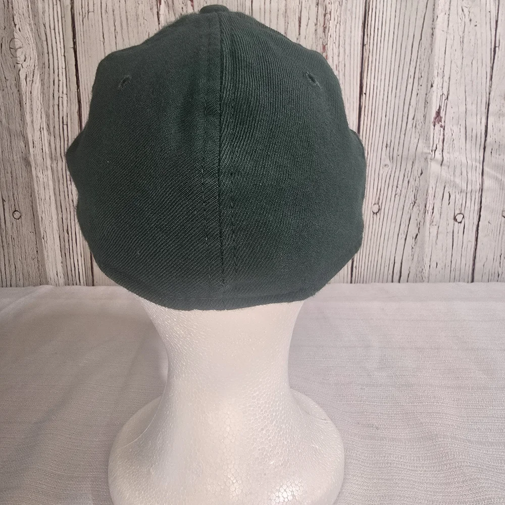 Vintage University Of Oregon Disney Duck Green Yellow Wool Cap